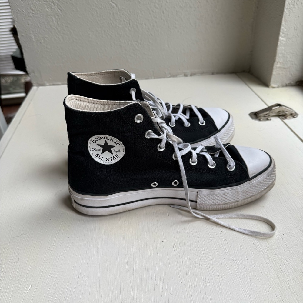 Converse All Star Black and White Sneakers
